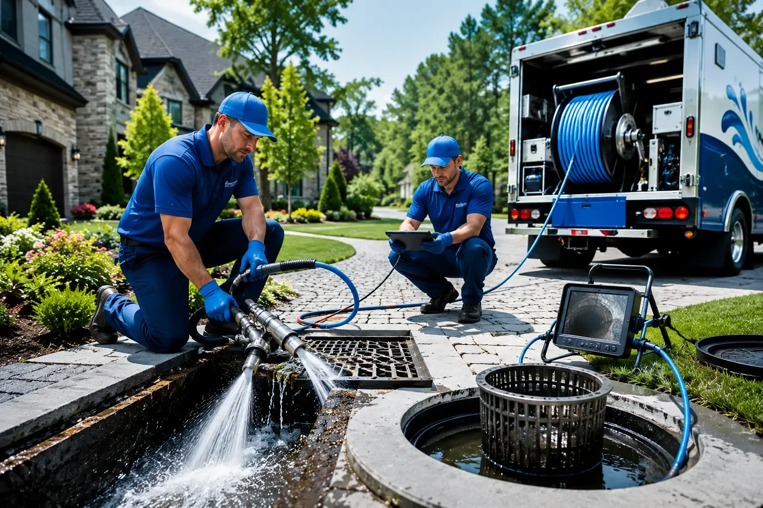 Local outdoor drain cleaning professionals in Tecumseh, MI